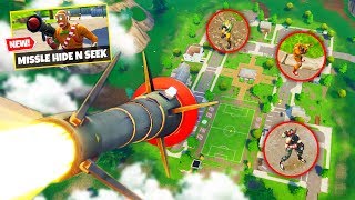 GUIDED MISSILE Hide and Seek in Fortnite Battle Royale [upl. by Ecinaej929]