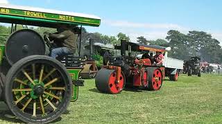 Elvaston Steam 2023  Steam Traction Engines at the show [upl. by Gora]