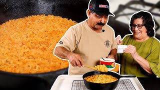 My Mom Teaches Me How to Make MEXICAN  SPANISH RICE Traditional amp Easy Recipe [upl. by Staley569]