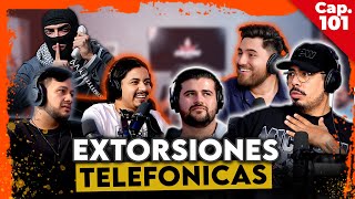 EXTORSIONES TELEFONICAS CON EL SQUAD  ENTRE COMPAS 101 [upl. by Pendleton]