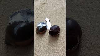 Casting Melting Aluminum into Shell Restoration shorts viralvideo reels [upl. by Ttej147]