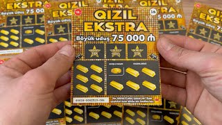 10 ƏDƏD “QIZIL EKSTRA” 2024 POZ QAZAN LOTOREYA POZDUM  75 000 MANAT UDUŞ  NƏQƏDƏR UDUŞ OLDU [upl. by Moclam]