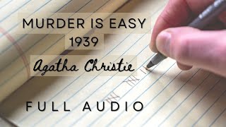 Murder is Easy 1939 by Agatha Christie  Full Length Audio  Audiobook echo [upl. by Sadella]