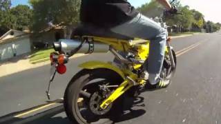 Yellow Sachs MadAss 125  MicBergsma [upl. by Nagrom130]