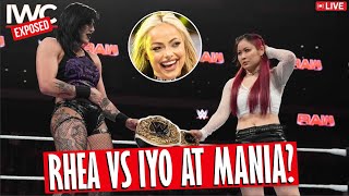 Rhea Ripley vs Iyo Sky at Mania 41  WWE Transfer Window could be Huge  WWE RAW Review [upl. by Divd]