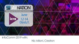 How Crestron and Microsoft are utilizing Mercury to enhance the conference space at InfoComm 2019 [upl. by Syl]