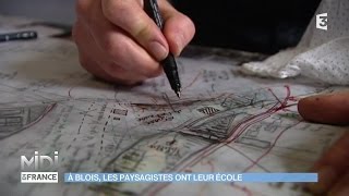 VU DICI  À Blois les paysagistes ont leur école [upl. by Sillihp]