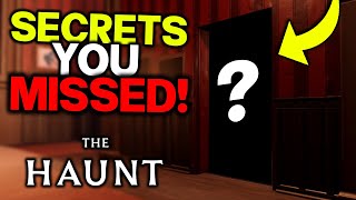 HIDDEN SECERTS you MISSED  Roblox Haunt Event [upl. by Bruno102]