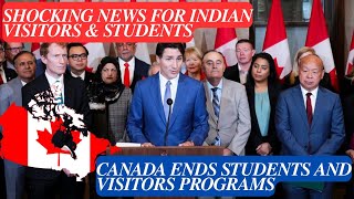 Biggest update  No more 10 years visit visas  Canada ends Students nd Visitor Programs  Srk Vlogz [upl. by Enened481]