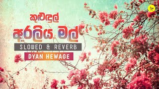 Kulundul araliya mal කුළුදුල් අරලිය මල්  Dhyan hewage  Rathu Kammul hinahee  Slowed amp reverb [upl. by Loria]