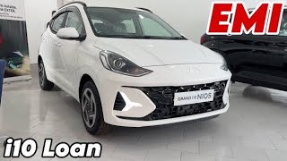 New HYUNDAI Grand i10 Nios 2024 Sportz Variant Loan Emi Finance Price Full Details [upl. by Ahseen734]