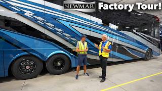 Touring The Newmar Factory In Nappanee Indiana [upl. by Lime]