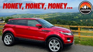 Heres How Much it Costs to Run a Range Rover Evoque 12 Month Update [upl. by Nnairret]