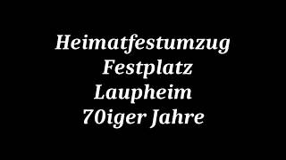 Laupheim Festumzug und Festplatz 1977 [upl. by Lleznol]