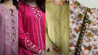 Top 50 kurti neck design with Dori 2024  Gala design  Neck design  Kurti design [upl. by Athal]