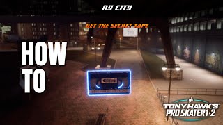 How To Collect The NYC Secret Tape  THPS 12 No Commentary [upl. by Maggie]