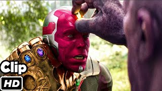 Thanos Kills Vision Scene Hindi Vision Death Scene Avengers infinity War Movie CLIP 4K HD [upl. by Ary]