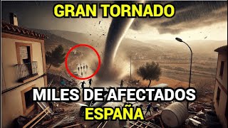 GRAN TORNADO GENERA CAOS Y DESTRUCCION DEJANDO A MILES DE AFECTADOS EN ESTE PAIS [upl. by Iadam]