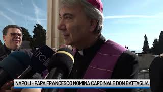 Napoli il Papa nomina Cardinale don Mimmo Battaglia [upl. by Lynnea]