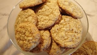 Oatmeal White Chocolate Cookies by Diane Lovetobake [upl. by Ziana646]