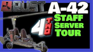 A 42🟢RUST SERVER🟢 Staff Tour🟢 Learning To Fly🟢 Increase Skills🟢 Tricks🟢 [upl. by Treulich363]