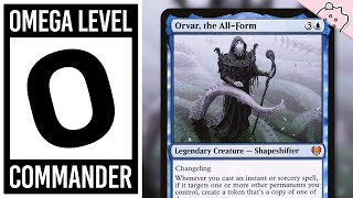 Omega Level Commander  Orvar the AllForm  Incredibly Powerful  Deck Tech  EDH  MTG [upl. by Quiteria710]