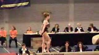 Dutch Gymnastics 2008 Kendra Pennings BB [upl. by Botzow]