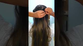 Um penteado FOFO FÁCIL e LINDO em minutos😍 Penteados fáceis e lindos  Faça você mesma SHORTS [upl. by Isbella]