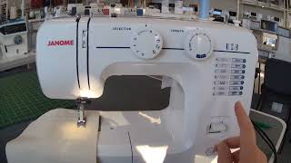 Janome 219 s  Basic Entry Level Sewing Machine [upl. by Carlota]