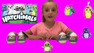 OPENING HATCHIMALS MYSTERY MINIS MINI PLUSH CLIPON EGGS [upl. by Doughman]