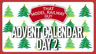 Model Railway Christmas Advent Calendar  Day 2 [upl. by Sabian]