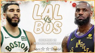 Los Angeles Lakers vs Boston Celtics Full Game Highlights  Dec 25  202324 NBA Christmas [upl. by Jodoin]