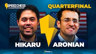 Hikaru vs Aronian  Will Levon Aronian End Hikarus SCC Title Defense  2022 SCC [upl. by Leelah]