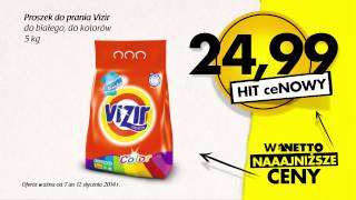 NETTO naaajniższe ceny od 7 stycznia 2014 r [upl. by Lenno266]