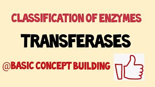 Classification of enzymes  TRANSFERASES Basic concept  well explained [upl. by Geiger]