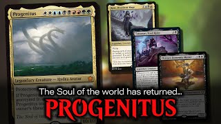 Progenitus vs Kess vs Tatsunari vs Chainer MTG Commander Gameplay  tribalkai [upl. by Lyrred]