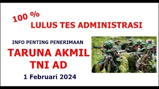 INFO PENDAFTARAN TARUNA AKMIL 2024 SEGERA DAFTAR [upl. by Kcirad]