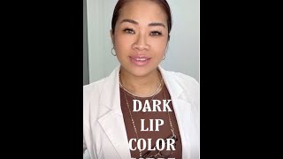 PMU Dark Lip Color Correction and Technique Phivi Tran [upl. by Cyrille]