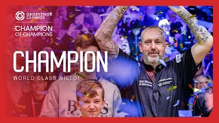 WILLIAMS WINS CHAMPION OF CHAMPIONS  Grosvenor Casinos Champion of Champions 2024 [upl. by Zul]