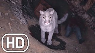 Red Dead Redemption 2  Hunting The Legendary White Cougar [upl. by Prior]