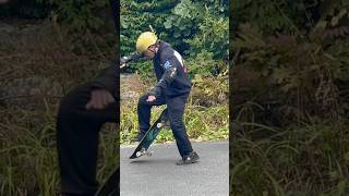 No comply 180 skateboarding nocomply frontside180 nocomply180 [upl. by Akihsar]