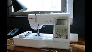 Unboxing My New Brother SE600 Embroidery Sewing Machine [upl. by Stanwinn]