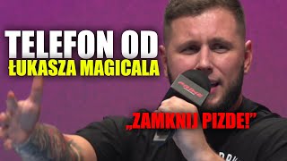 ŁUKASZ MAGICAL DZWONI DO RAFONIXA NA PROGRAMIE PRIME MMA [upl. by Ennaeed721]