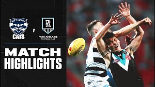 Geelong v Port Adelaide Highlights  Round 12 2020  AFL [upl. by Jermaine]