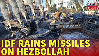 Israel Hezbollah War Live  IDF Rains Missiles On Hezbollah  Lebanon Vs Israel  Israel Vs Gaza War [upl. by Alcus]