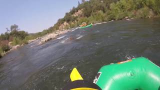 Whitewater Rafting Class 3 Rapid [upl. by Lenej]