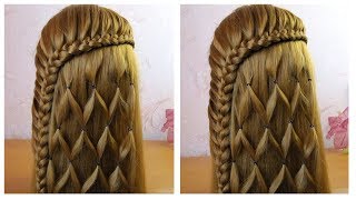 Tuto coiffure simple 🌺 Belle coiffure facile à faire cheveux longmi long 🌺 Coiffure pour lete [upl. by Elissa]