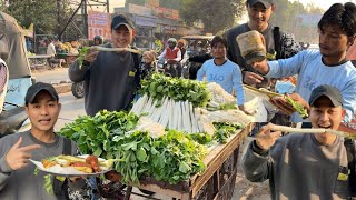 SUPER UNIK JUAL LALAPAN KELILINGSAMBEL IJOMASALASATU GROBAK PENUHCOBA PAKE GORENGAN NIKMAT🤤 [upl. by Anirrehs965]