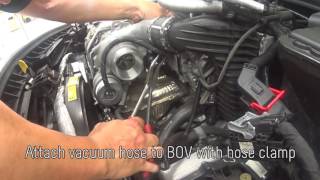 Turbosmart Kompact VR03 BOV for Mercedes AMG  Installation Tutorial [upl. by Crosby273]