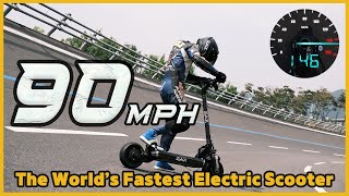 SLACK CORE 920R  The Worlds Fastest Electric Scooter Over 90mph Nocut [upl. by Earl]